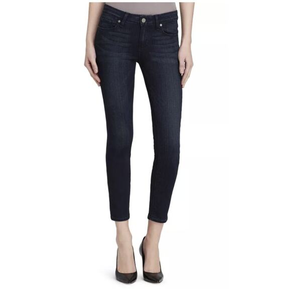 PAIGE Women's Transcend Verdugo Crop Jean Midlake Size 25 - Picture 1 of 10